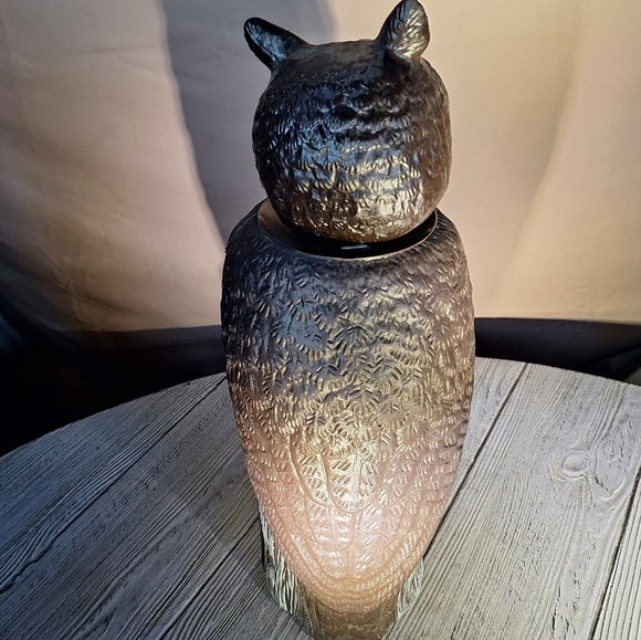 Decoy Scarecrow Brown and Cream Owl Bobble Head Mold - Picture 5 of 8